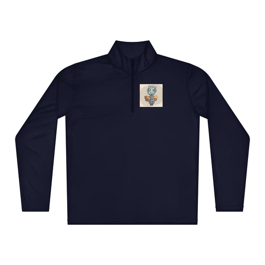 Unisex Lightweight quarter-zip pullover - PratSN