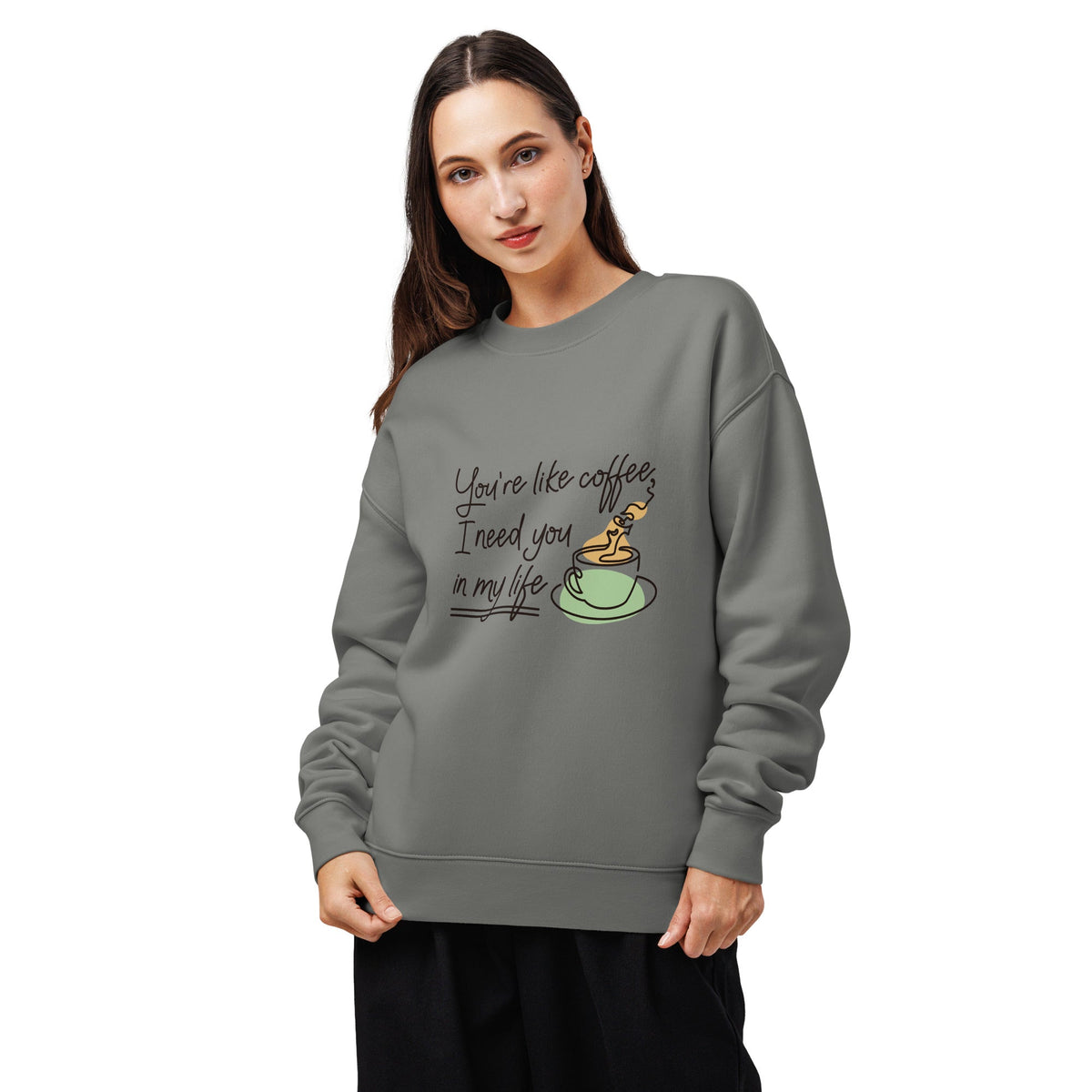 Unisex relax crew neck sweatshirt - PratSN