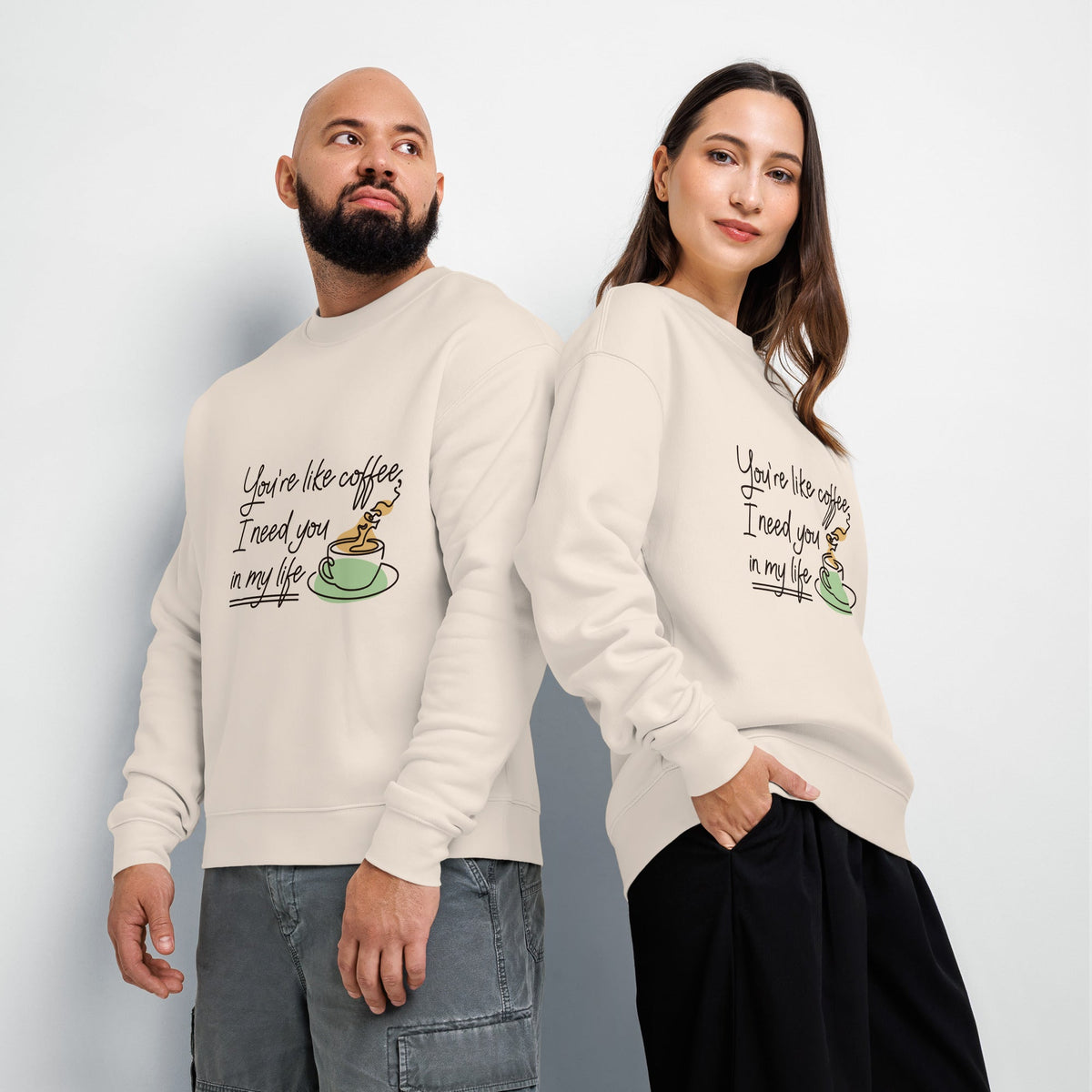 Unisex relax crew neck sweatshirt - PratSN