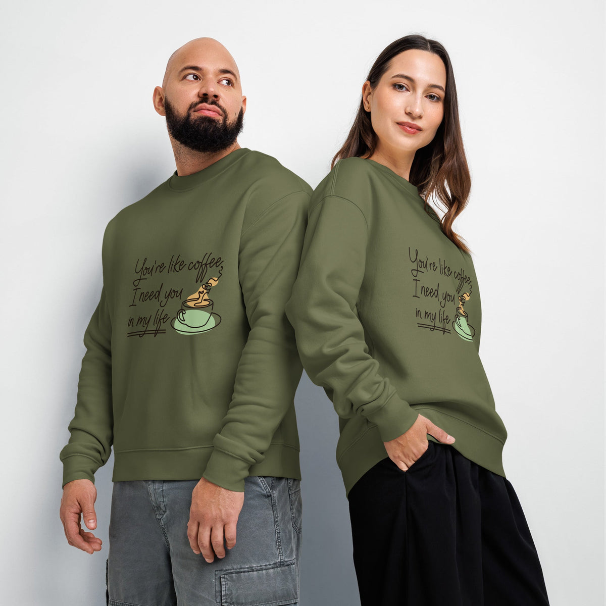 Unisex relax crew neck sweatshirt - PratSN