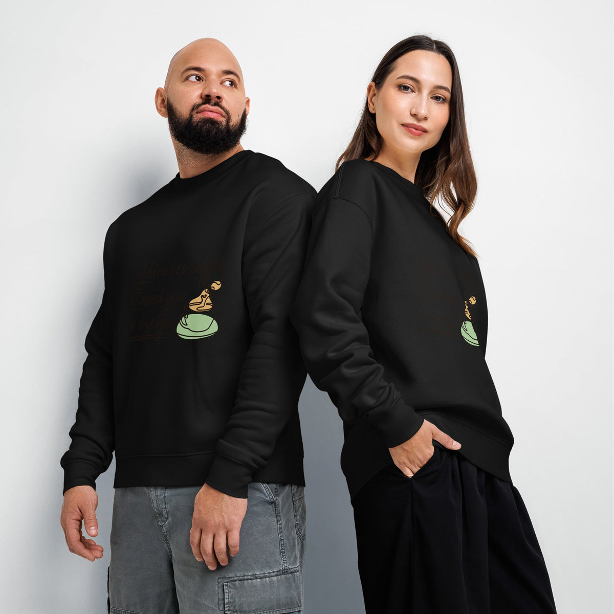 Unisex relax crew neck sweatshirt - PratSN