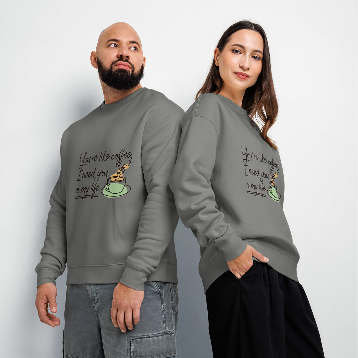 Unisex relax crew neck sweatshirt - PratSN