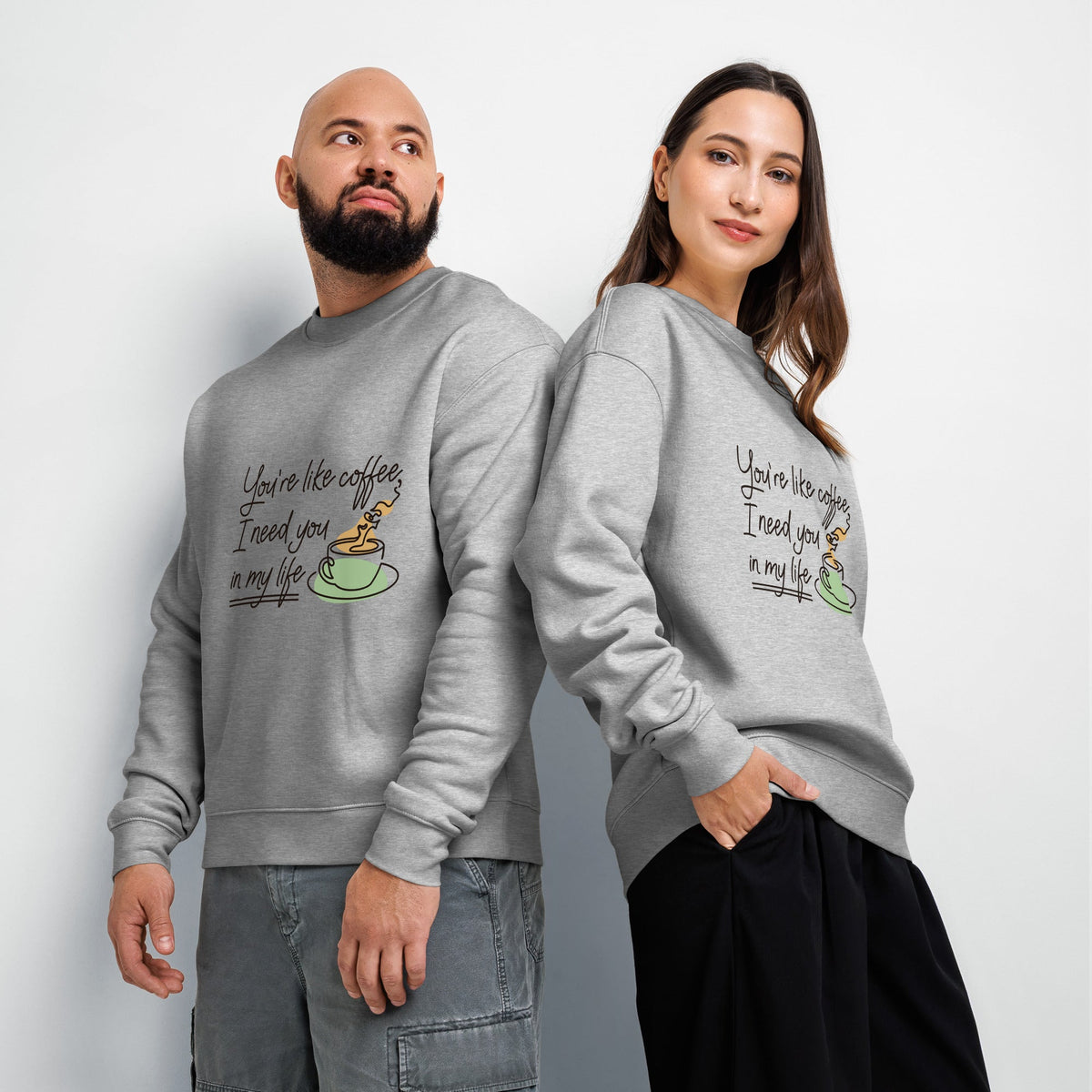 Unisex relax crew neck sweatshirt - PratSN