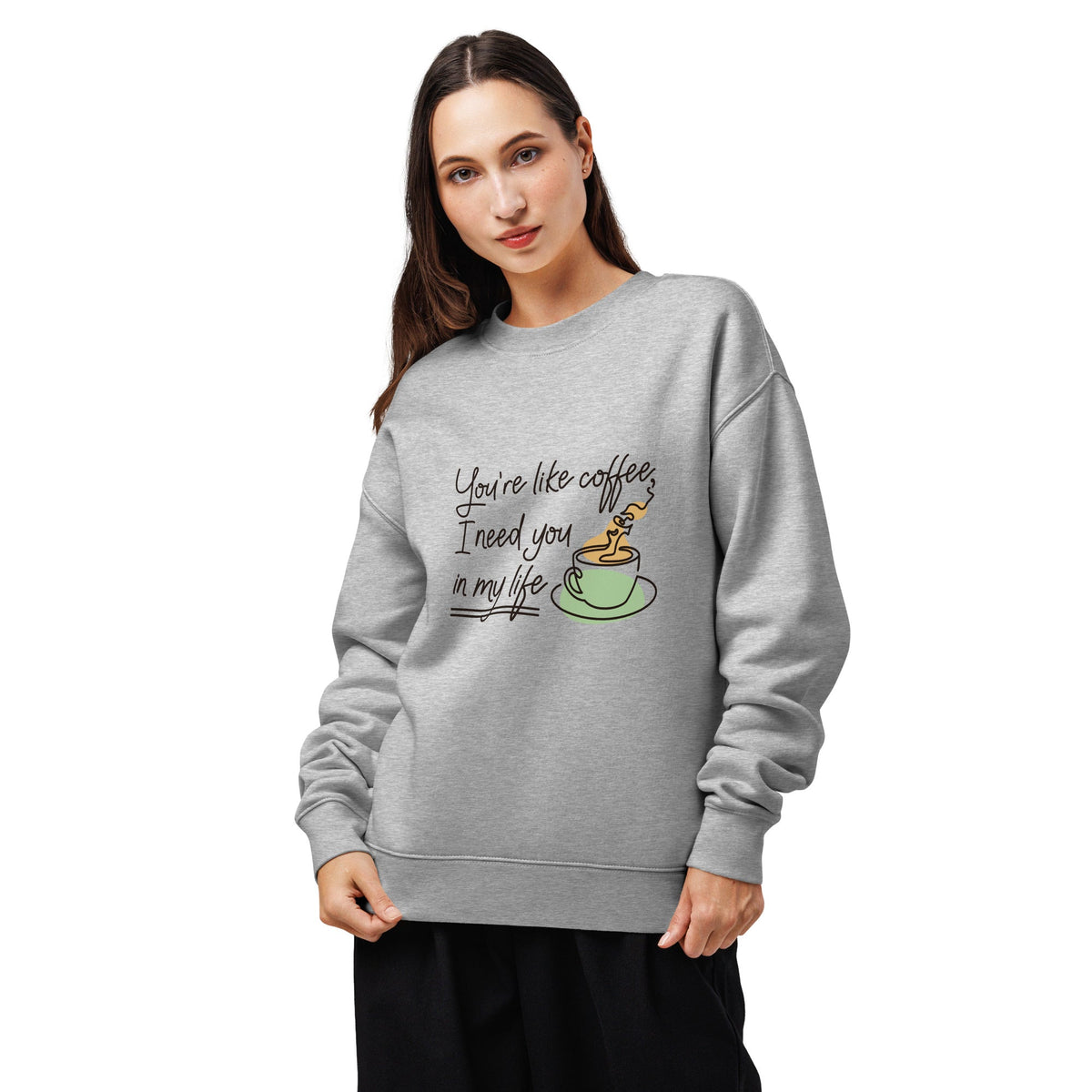 Unisex relax crew neck sweatshirt - PratSN