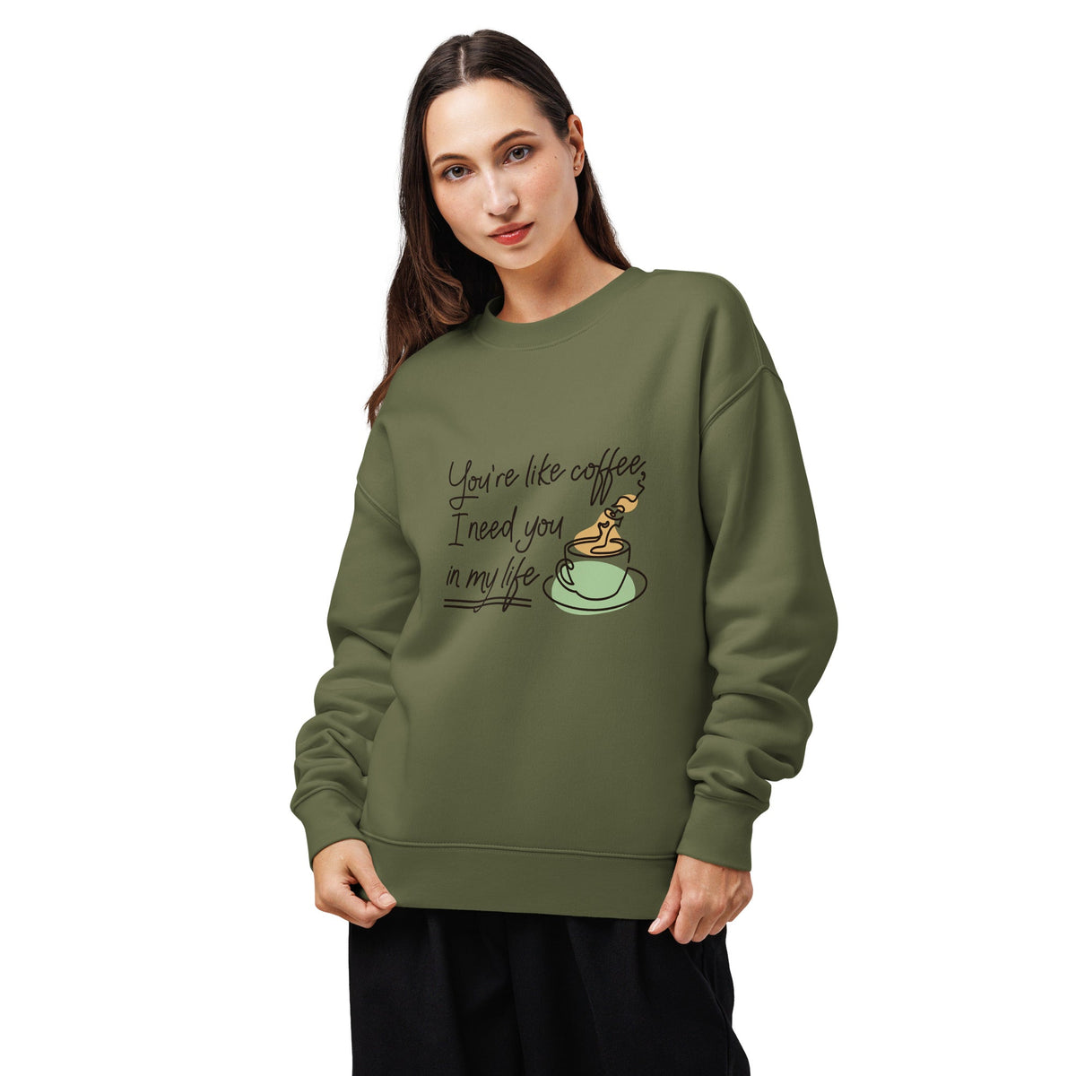 Unisex relax crew neck sweatshirt - PratSN