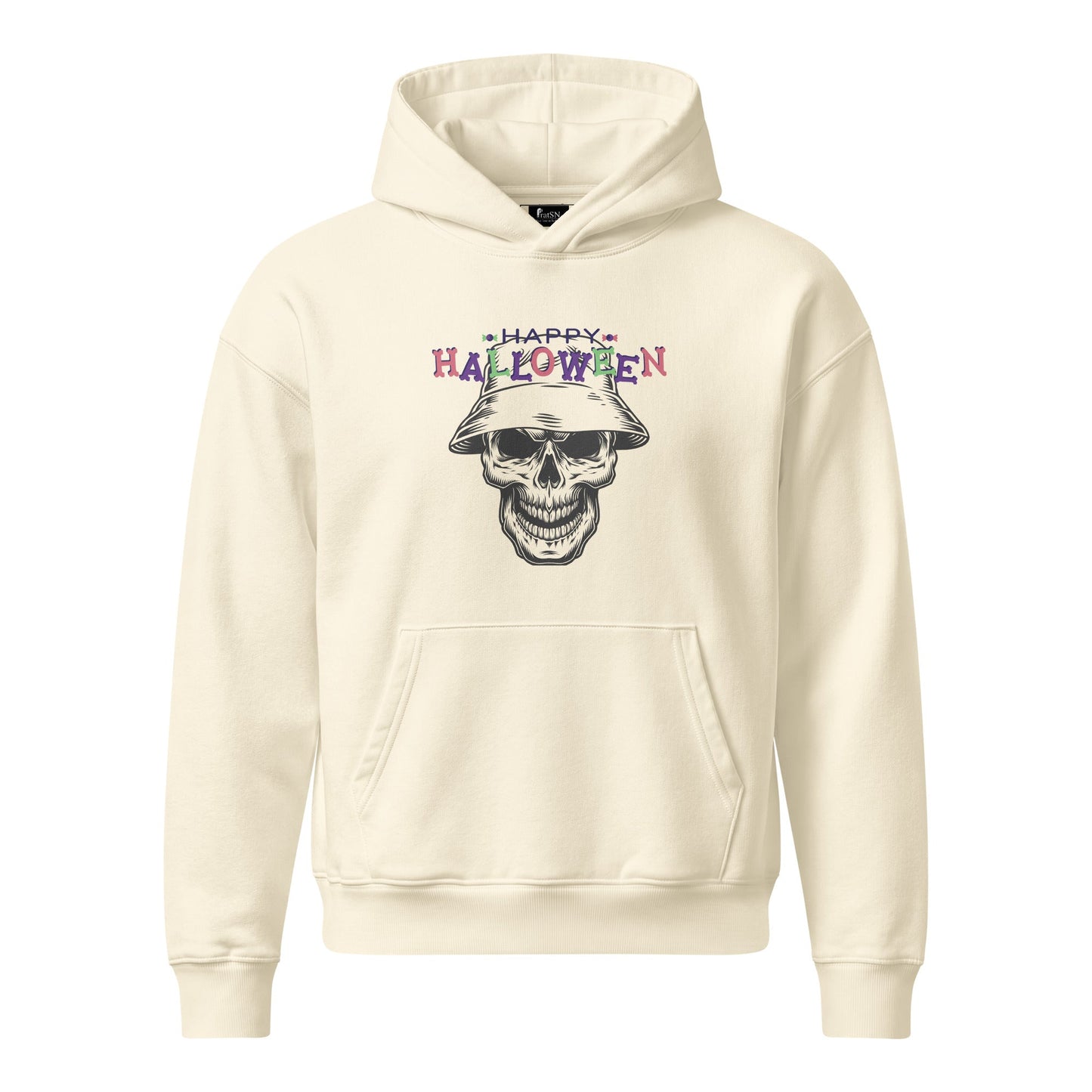Unisex relaxed mid-weight hooded sweatshirt - PratSN