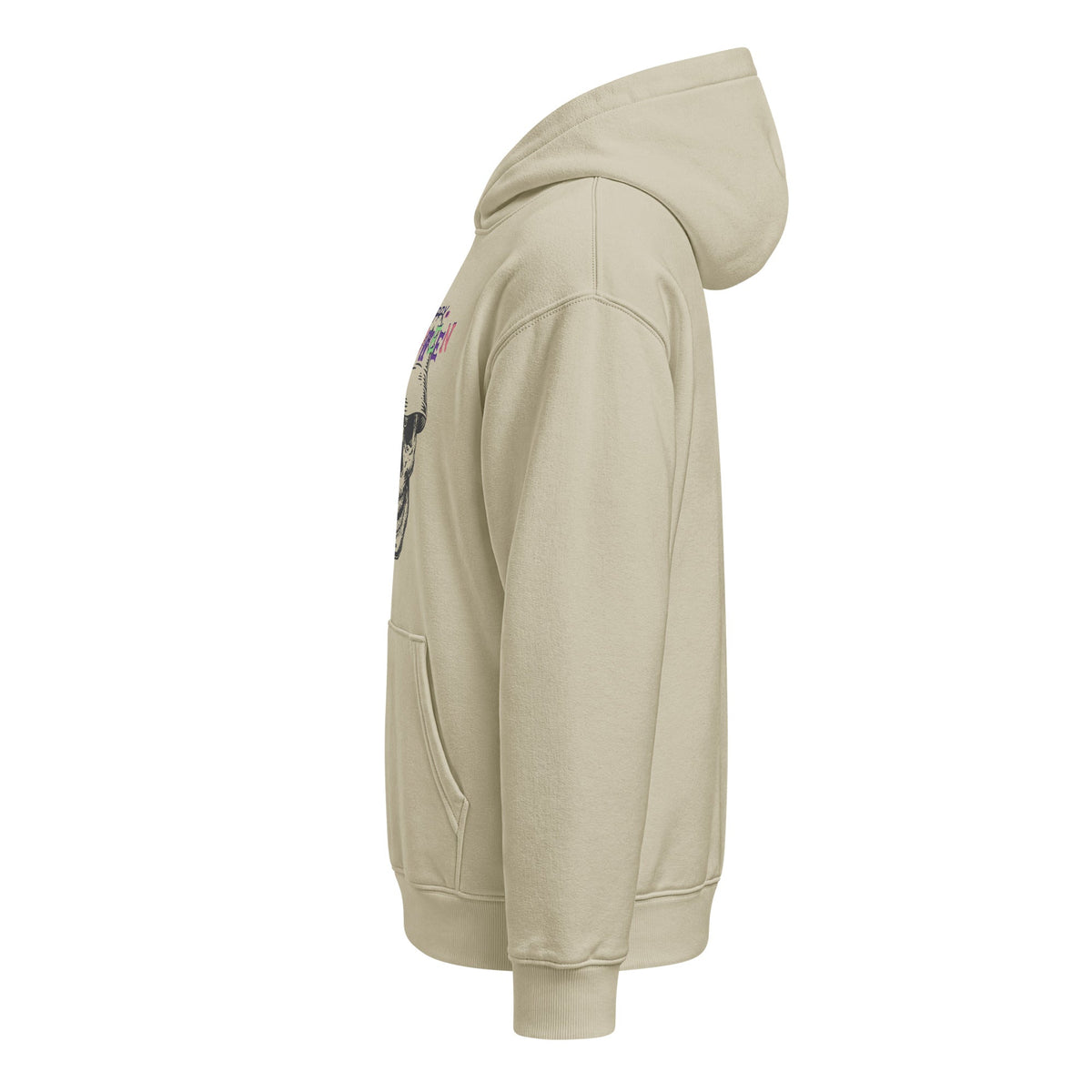 Unisex relaxed mid-weight hooded sweatshirt - PratSN