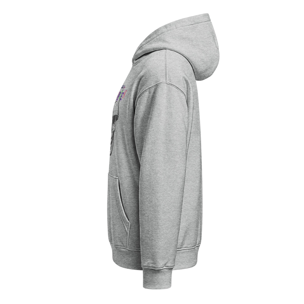 Unisex relaxed mid-weight hooded sweatshirt - PratSN