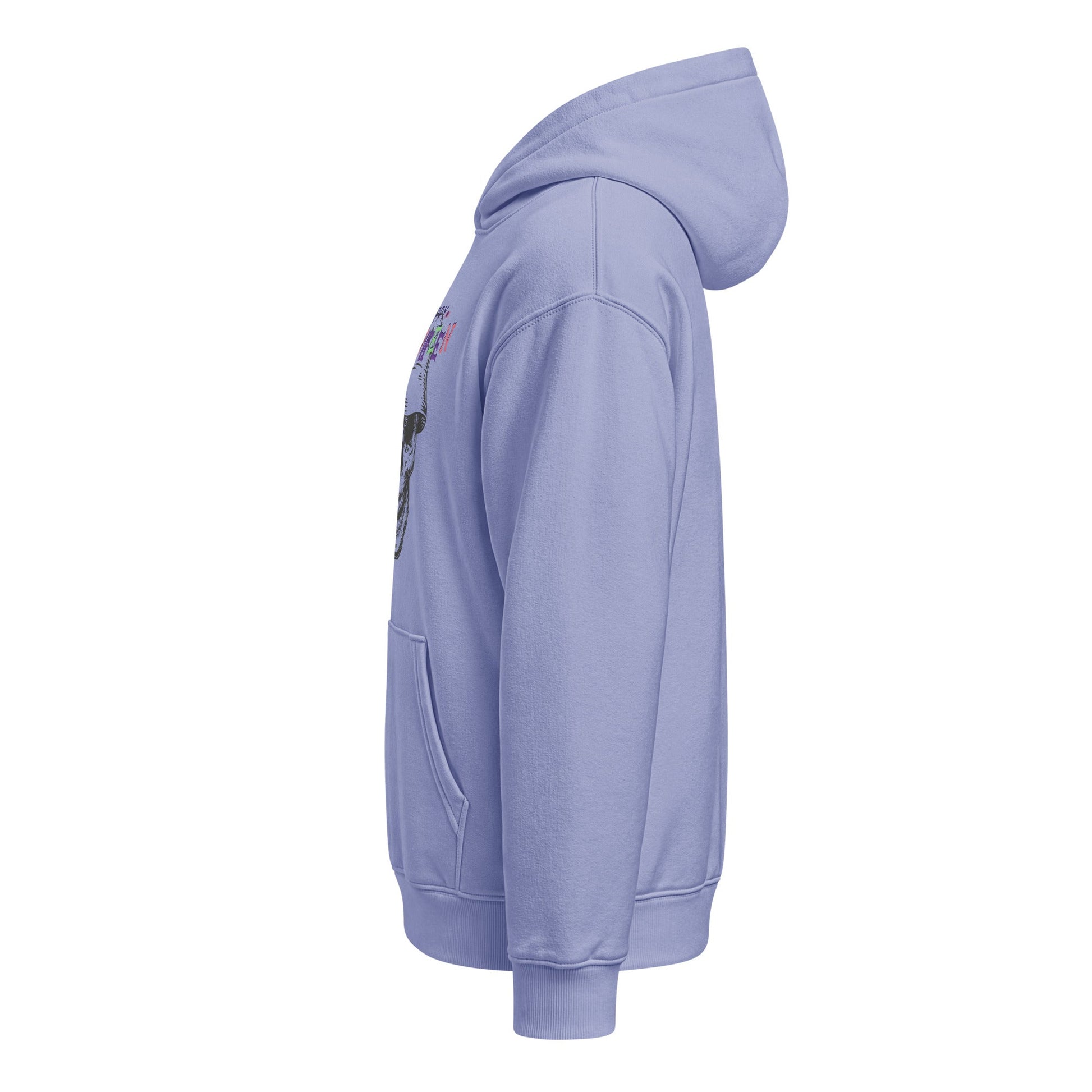 Unisex relaxed mid-weight hooded sweatshirt - PratSN