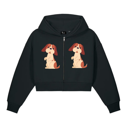 Unisex sculpted heavyweight zip-up hoodie - PratSN