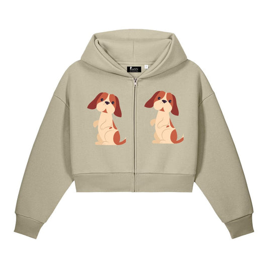 Unisex sculpted heavyweight zip-up hoodie - PratSN