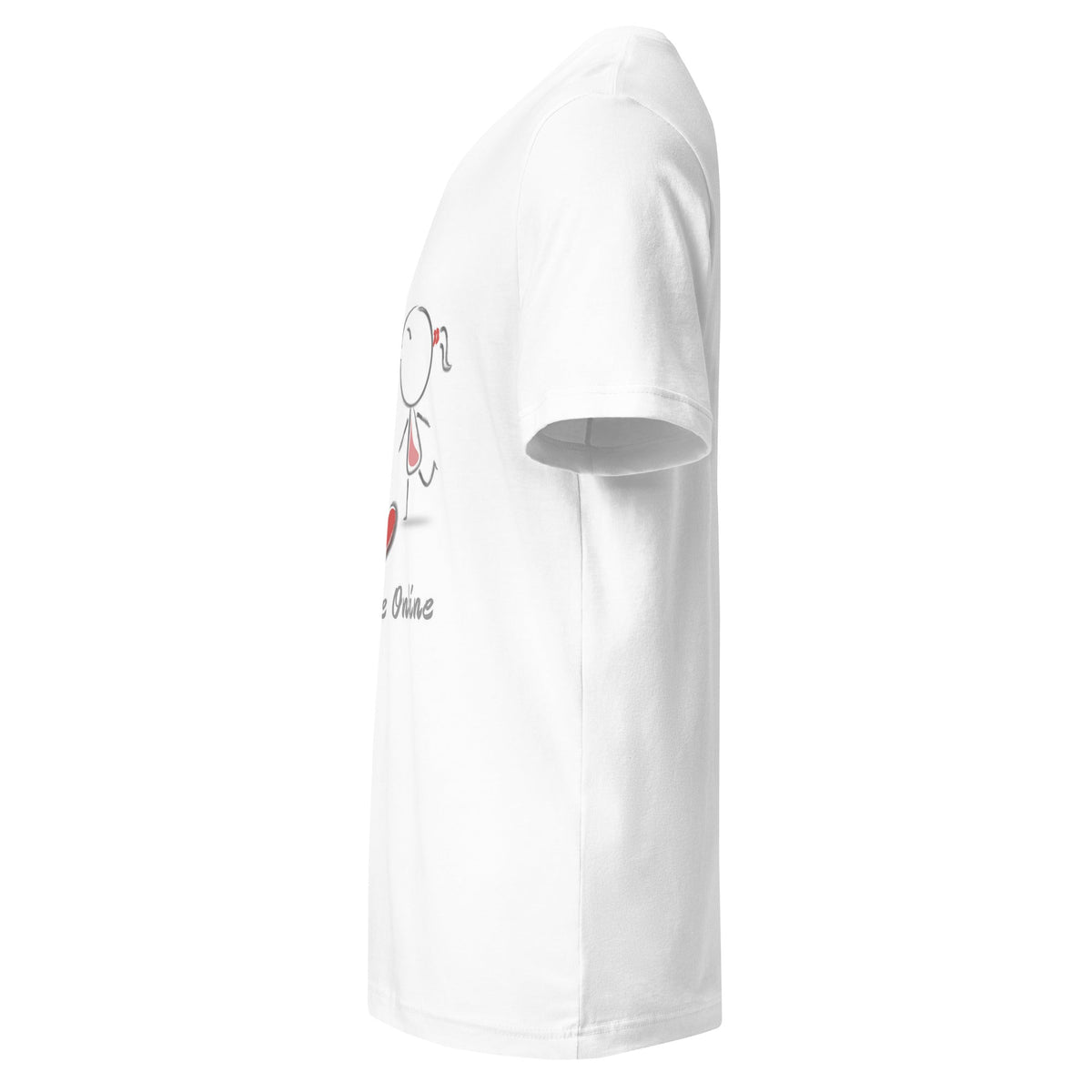 Unisex Short Sleeve V-Neck T-Shirt - PratSN