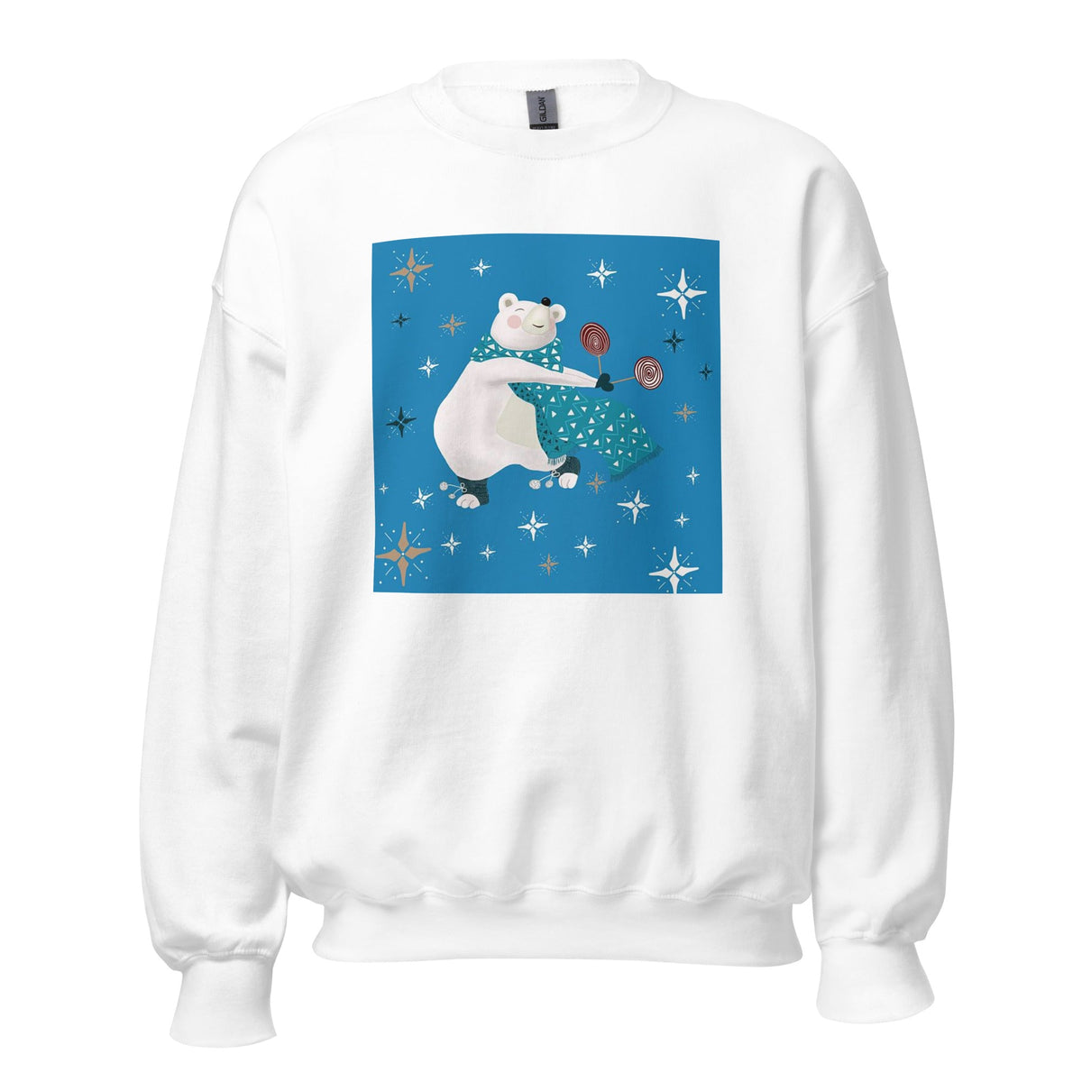 Unisex Sweatshirt, Vintage Women's Sweatshirts, pullover sweatshirt cute sweatshirt trendy Men's sweatshirt Snowfall Sweatshirt - PratSN