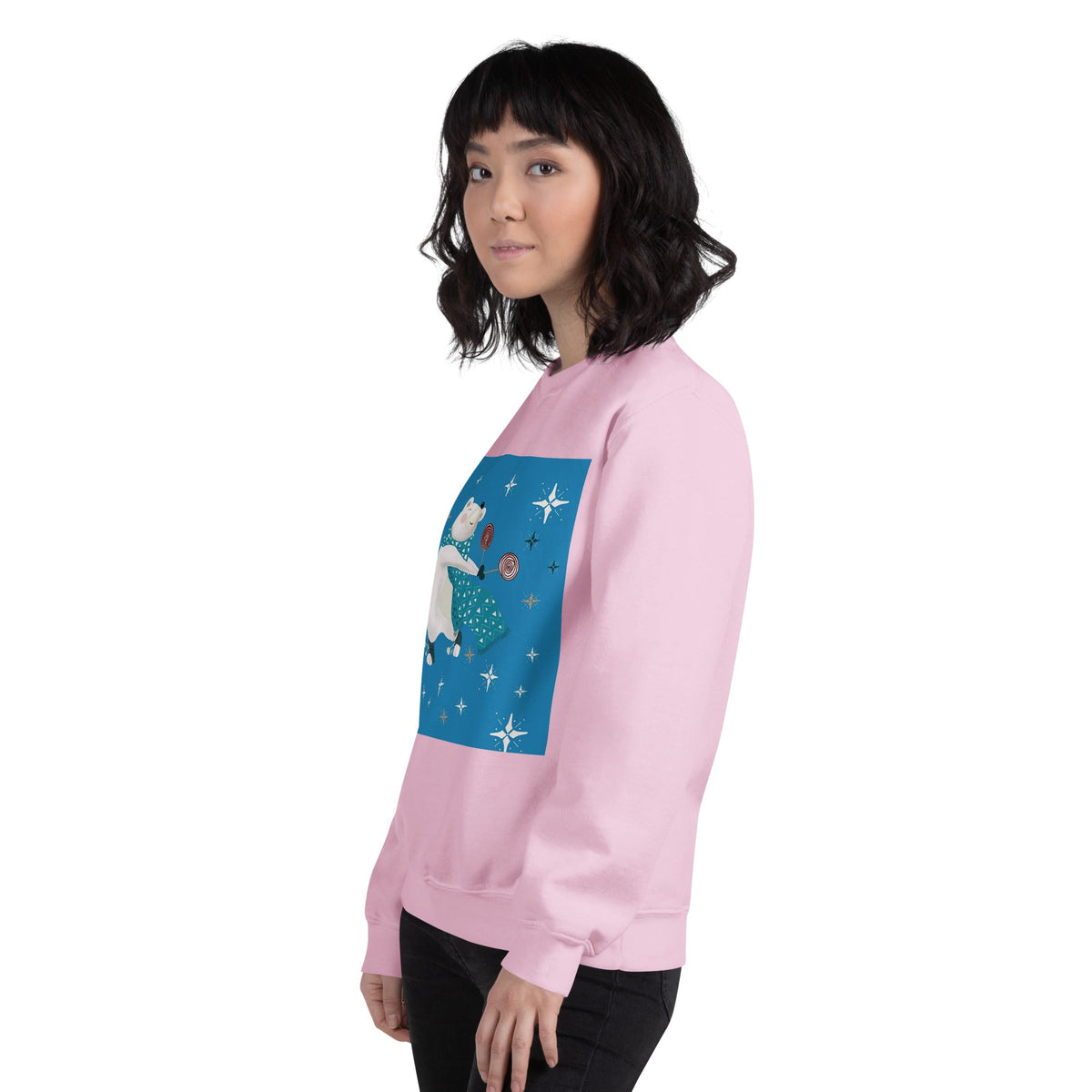 Unisex Sweatshirt, Vintage Women's Sweatshirts, pullover sweatshirt cute sweatshirt trendy Men's sweatshirt Snowfall Sweatshirt - PratSN
