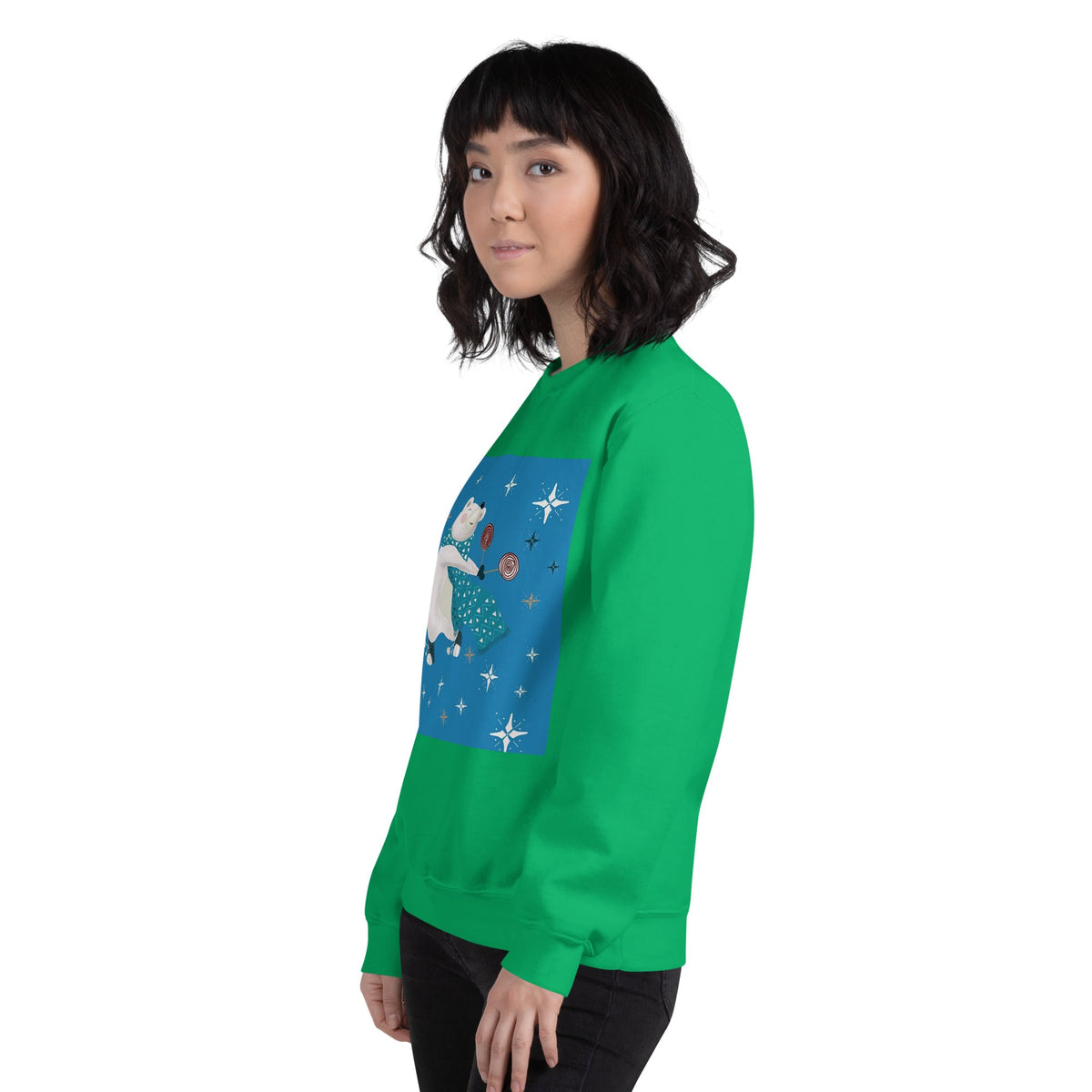 Unisex Sweatshirt, Vintage Women's Sweatshirts, pullover sweatshirt cute sweatshirt trendy Men's sweatshirt Snowfall Sweatshirt - PratSN