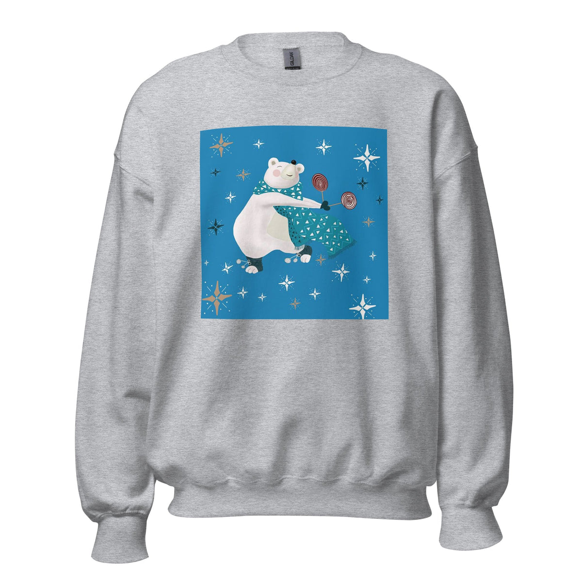 Unisex Sweatshirt, Vintage Women's Sweatshirts, pullover sweatshirt cute sweatshirt trendy Men's sweatshirt Snowfall Sweatshirt - PratSN