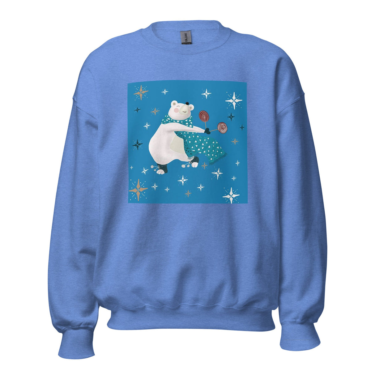 Unisex Sweatshirt, Vintage Women's Sweatshirts, pullover sweatshirt cute sweatshirt trendy Men's sweatshirt Snowfall Sweatshirt - PratSN