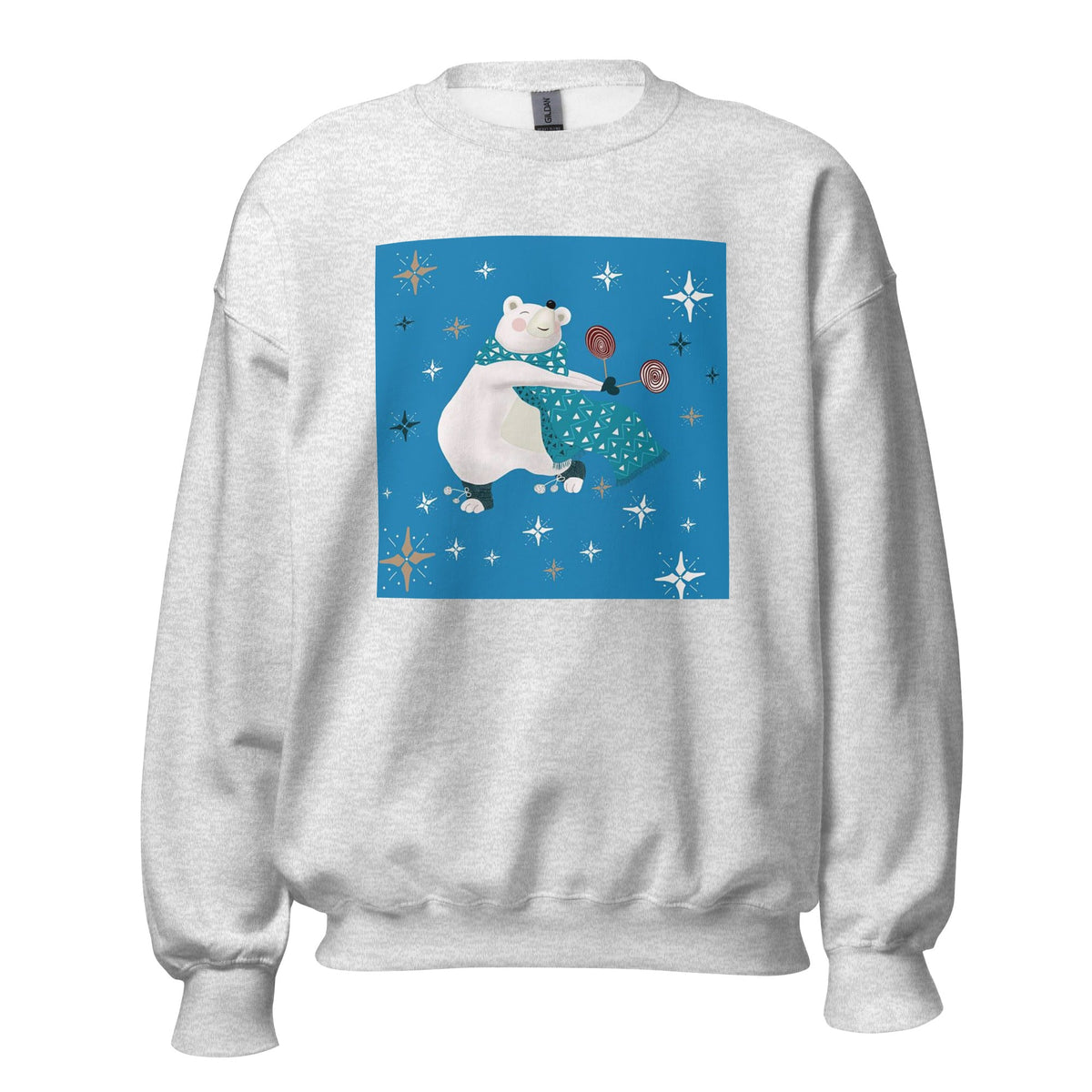 Unisex Sweatshirt, Vintage Women's Sweatshirts, pullover sweatshirt cute sweatshirt trendy Men's sweatshirt Snowfall Sweatshirt - PratSN