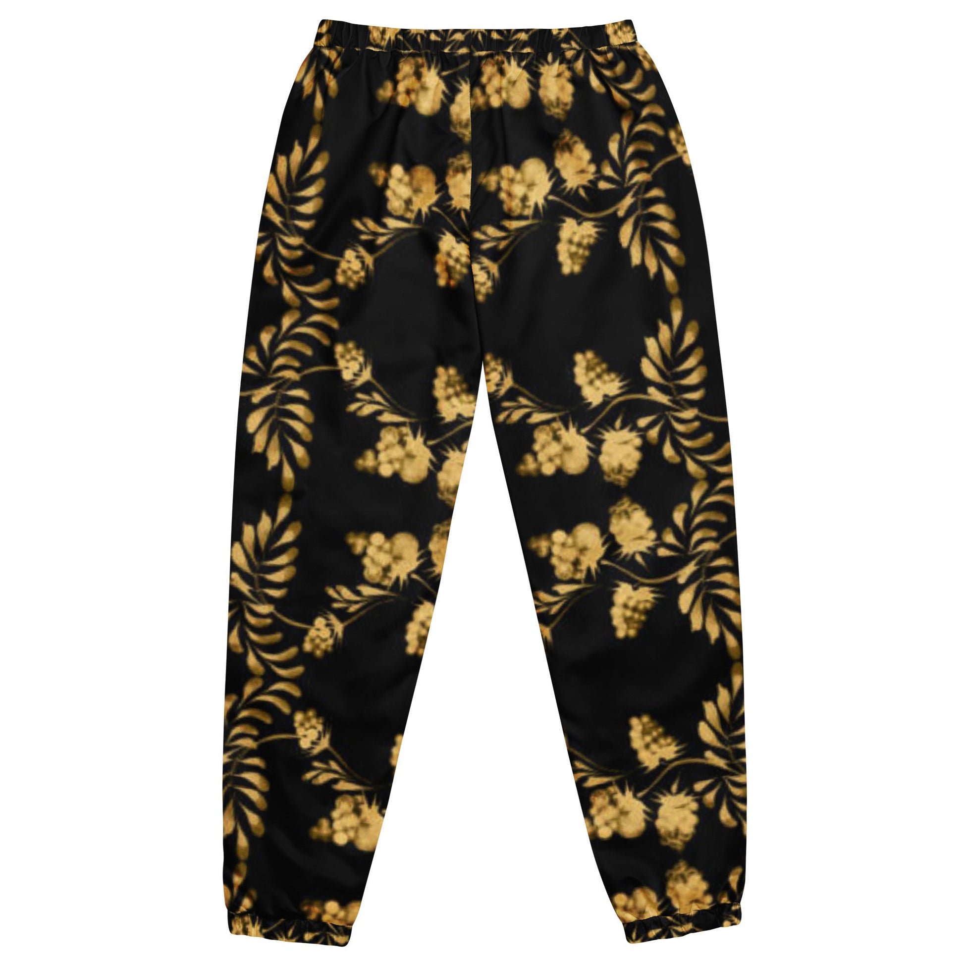 Unisex track pants. Black and Gold Color Pants - PratSN