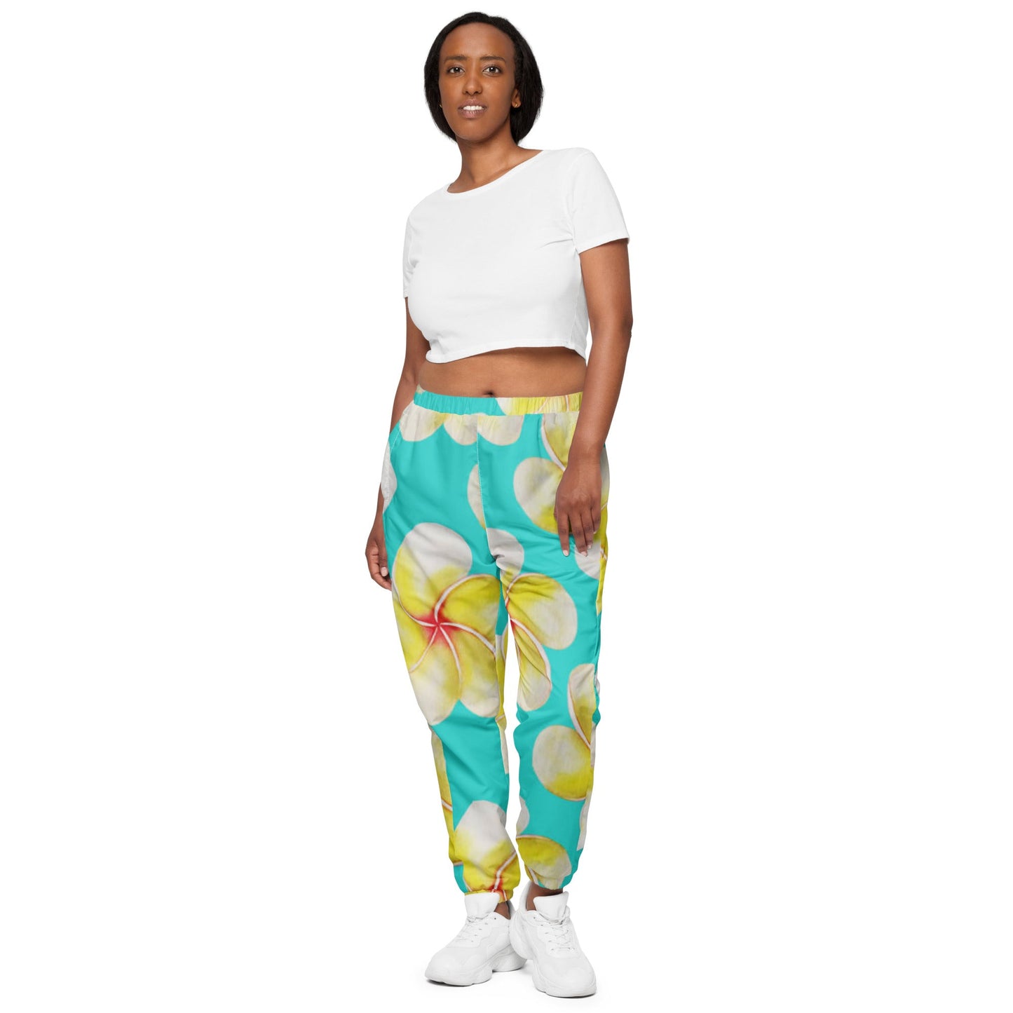 Unisex track pants, Floral Pattern - PratSN