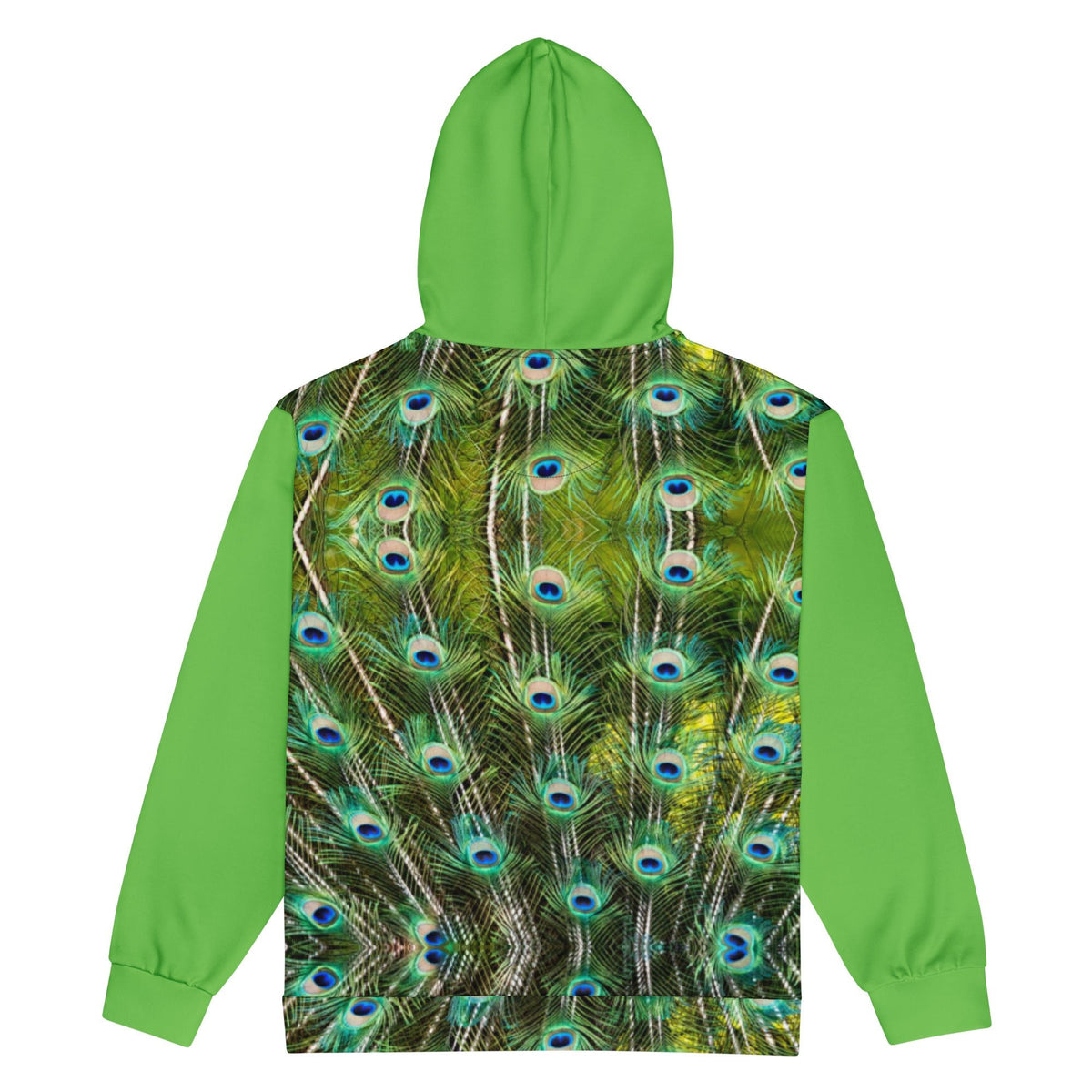 Unisex zip Hoodie | Peacock Green Hoodie - PratSN