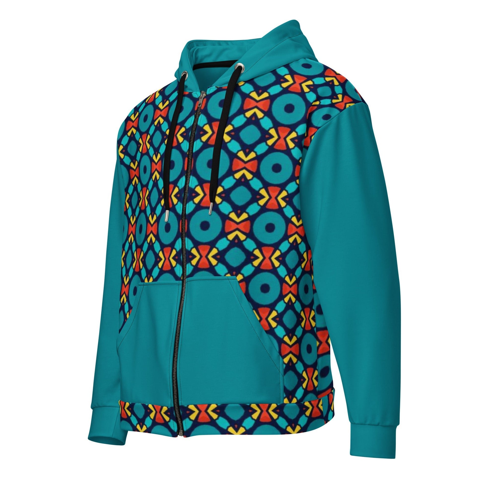 Unisex zip hoodie Vintage Style - PratSN