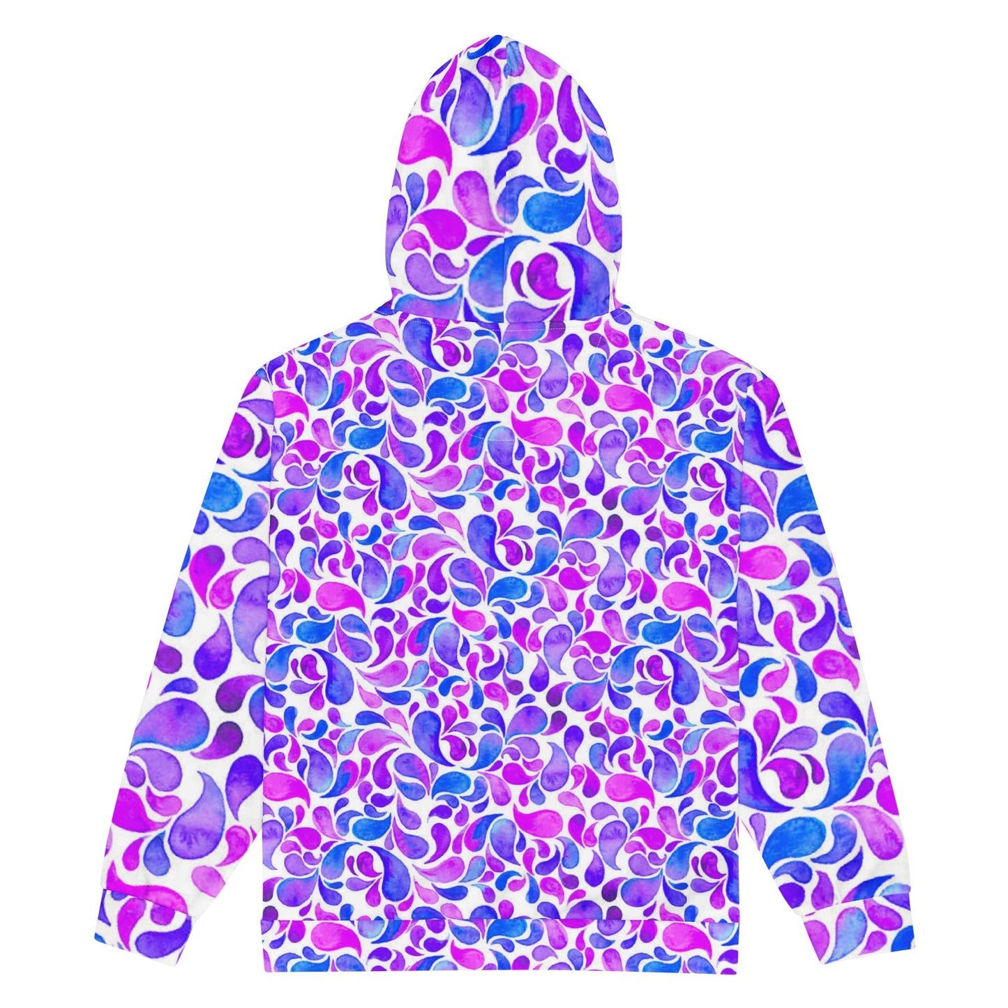 Unisex zip hoodie Women's Floral hoodie Streetwear Festival Zipper Sweatshirt, Floral hoodie, Jacket - PratSN