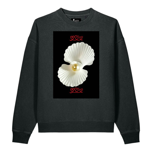Vintage crewneck sweatshirt | Unisex Vintage Garment-Dyed Easer Sweatshirt - PratSN