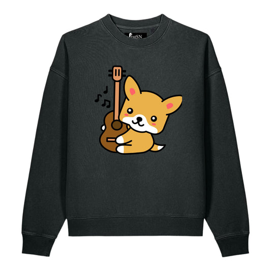 Vintage crewneck sweatshirt | Unisex Vintage Garment-Dyed Easer Sweatshirt - PratSN