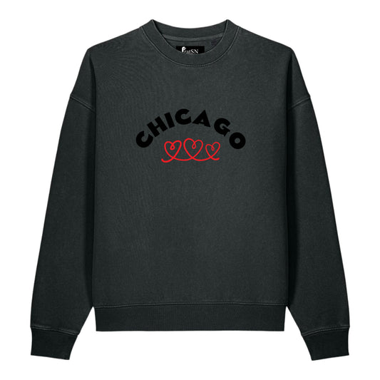 Vintage crewneck sweatshirt | Unisex Vintage Garment-Dyed Easer Sweatshirt - PratSN
