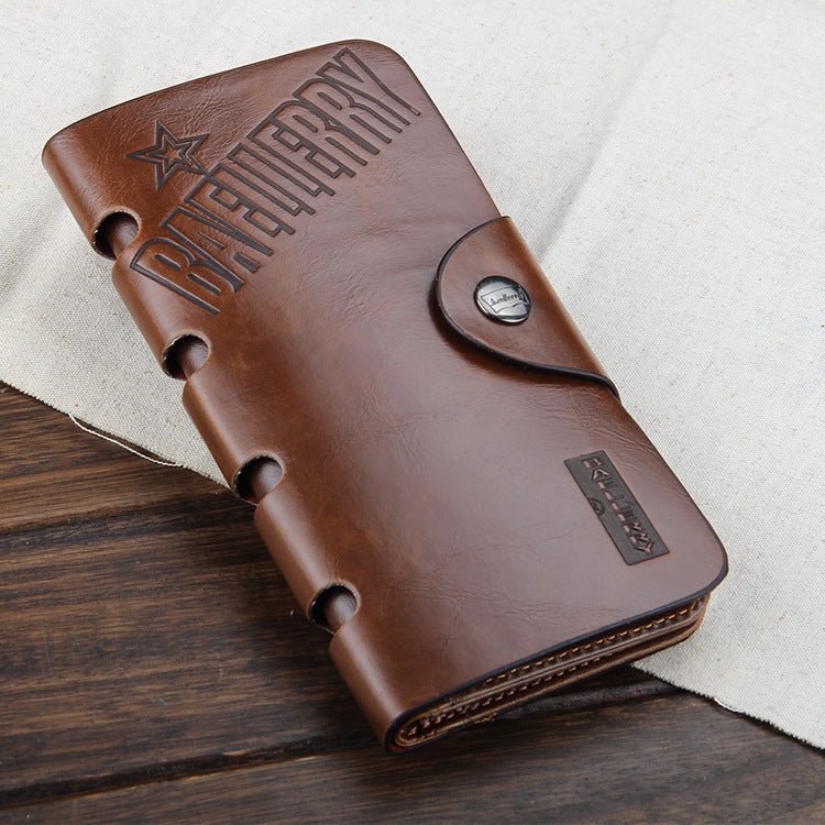 Vintage wallet tri - fold card holder hunter wallet - PratSN