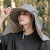 Wholesale Breathable Outdoor Cycling Neck Cover Men Women Anti Sun Hiking Bucket Hat - PratSN