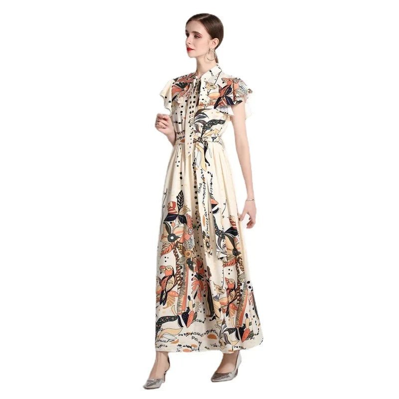 Wholesale Fashion Dress Designs for Women Grossiste Vetement Femme African Ladies Dresses - PratSN