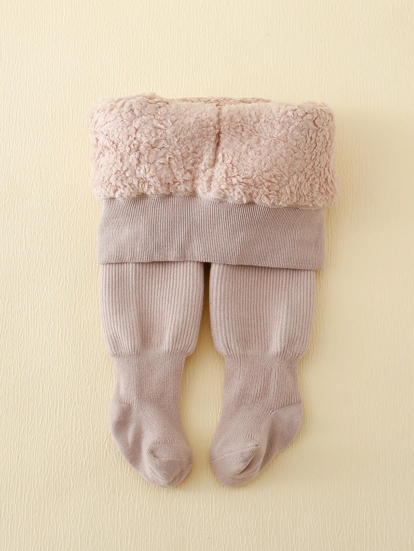 winter Infant baby girls Polar Fleece Lining stripes leggings plus thick warmth cotton Tights toddler kids Keep warm pantyhose - PratSN