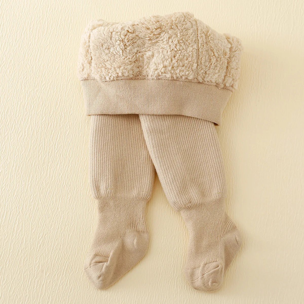 winter Infant baby girls Polar Fleece Lining stripes leggings plus thick warmth cotton Tights toddler kids Keep warm pantyhose - PratSN