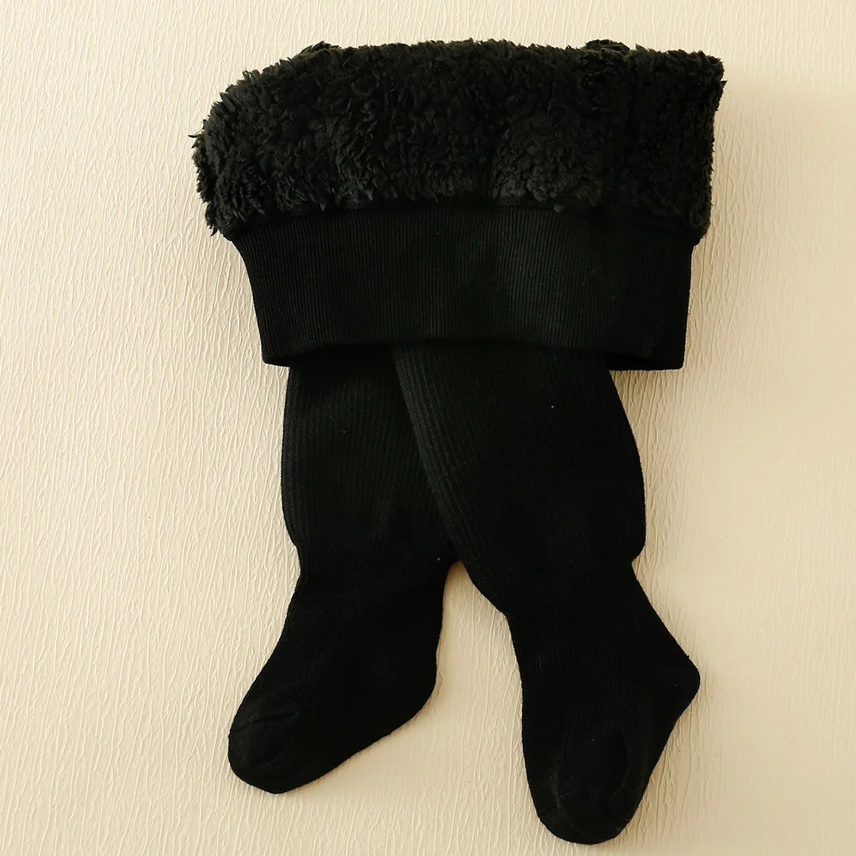 winter Infant baby girls Polar Fleece Lining stripes leggings plus thick warmth cotton Tights toddler kids Keep warm pantyhose - PratSN