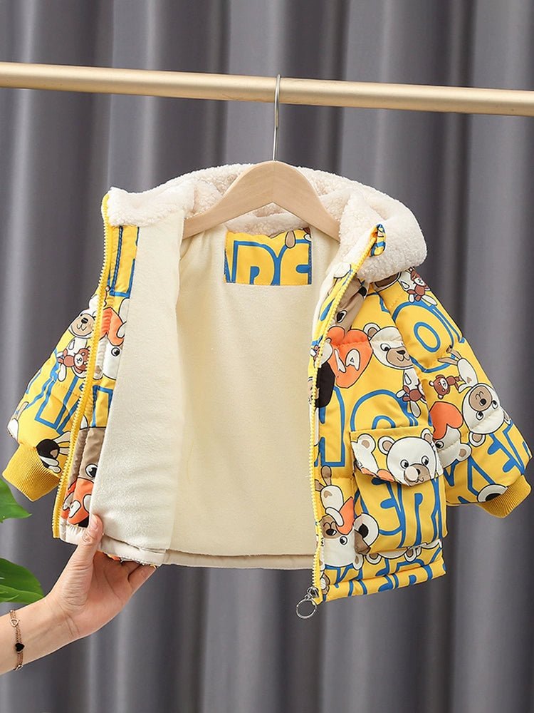 Winter Thickened Kids' Overcoat 1 Year Old Baby Cotton Clothes - PratSN