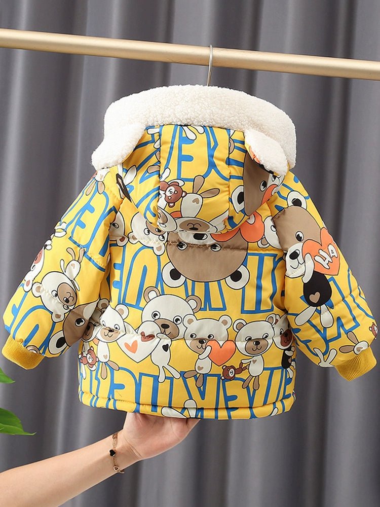 Winter Thickened Kids' Overcoat 1 Year Old Baby Cotton Clothes - PratSN