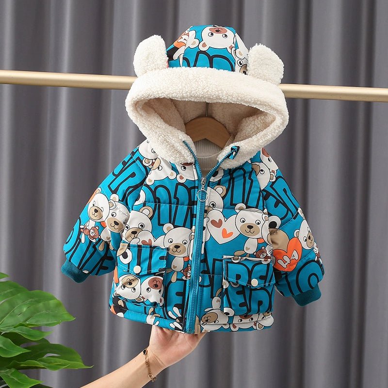 Winter Thickened Kids' Overcoat 1 Year Old Baby Cotton Clothes - PratSN
