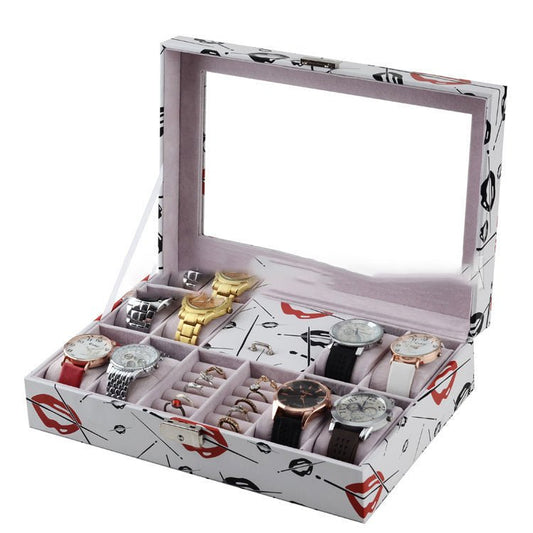 Women DIY Home Storage Desk Case Makeup Organizer Box - PratSN