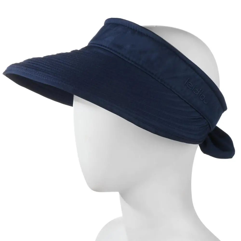 Women Ladies Outdoor Cap Anti - UV Summer Visor Sun Hat Wide Brim Beach Hat - PratSN