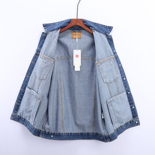 Women Loose And Thin Denim Coat - PratSN