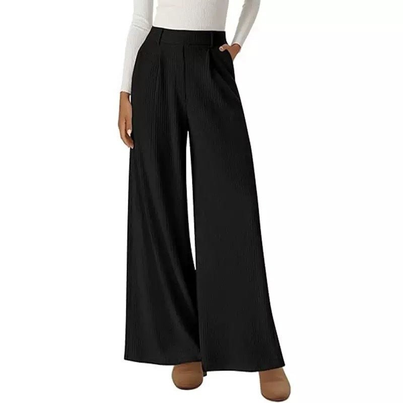 Women Straight - leg Wide - leg Pants - PratSN