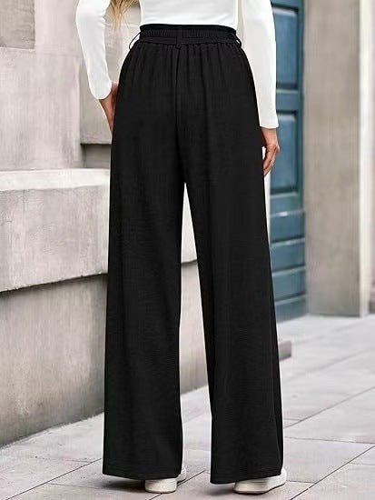 Women Straight - leg Wide - leg Pants - PratSN