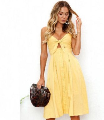 Women Summer Dresses Sleeveless Backless Strap Long Close - fitting Sheath Female Party Evening Dresses Vestidos - PratSN