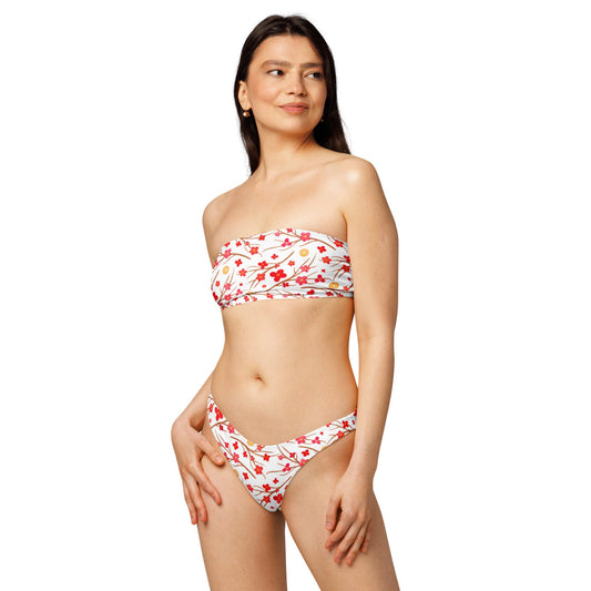 Women's bandeau bikini Set | Swimsuit - PratSN