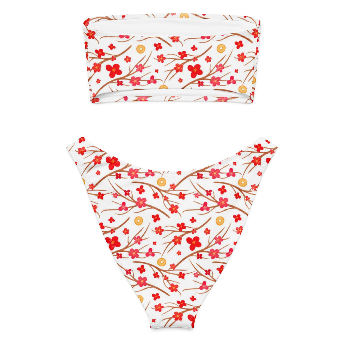 Women's bandeau bikini Set | Swimsuit - PratSN