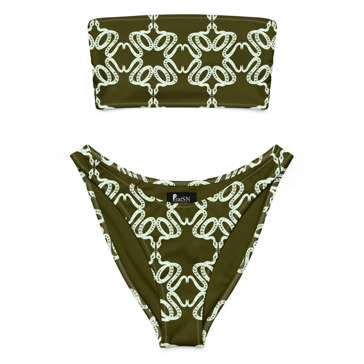 Women's bandeau bikini Set | Swimsuit - PratSN