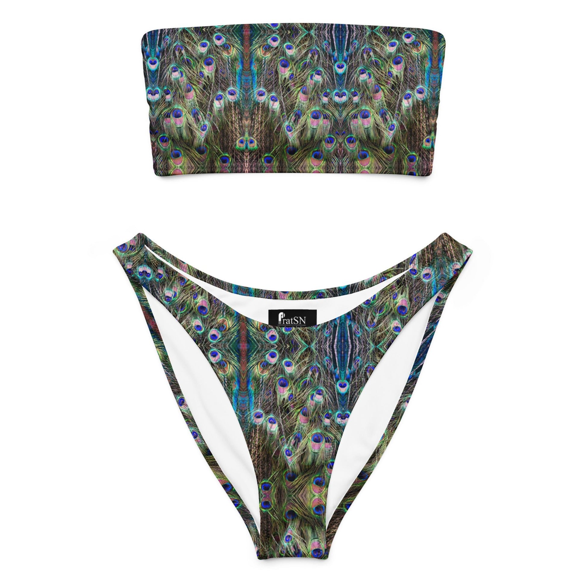 Women's bandeau bikini Swimdress, Swimsuit - PratSN