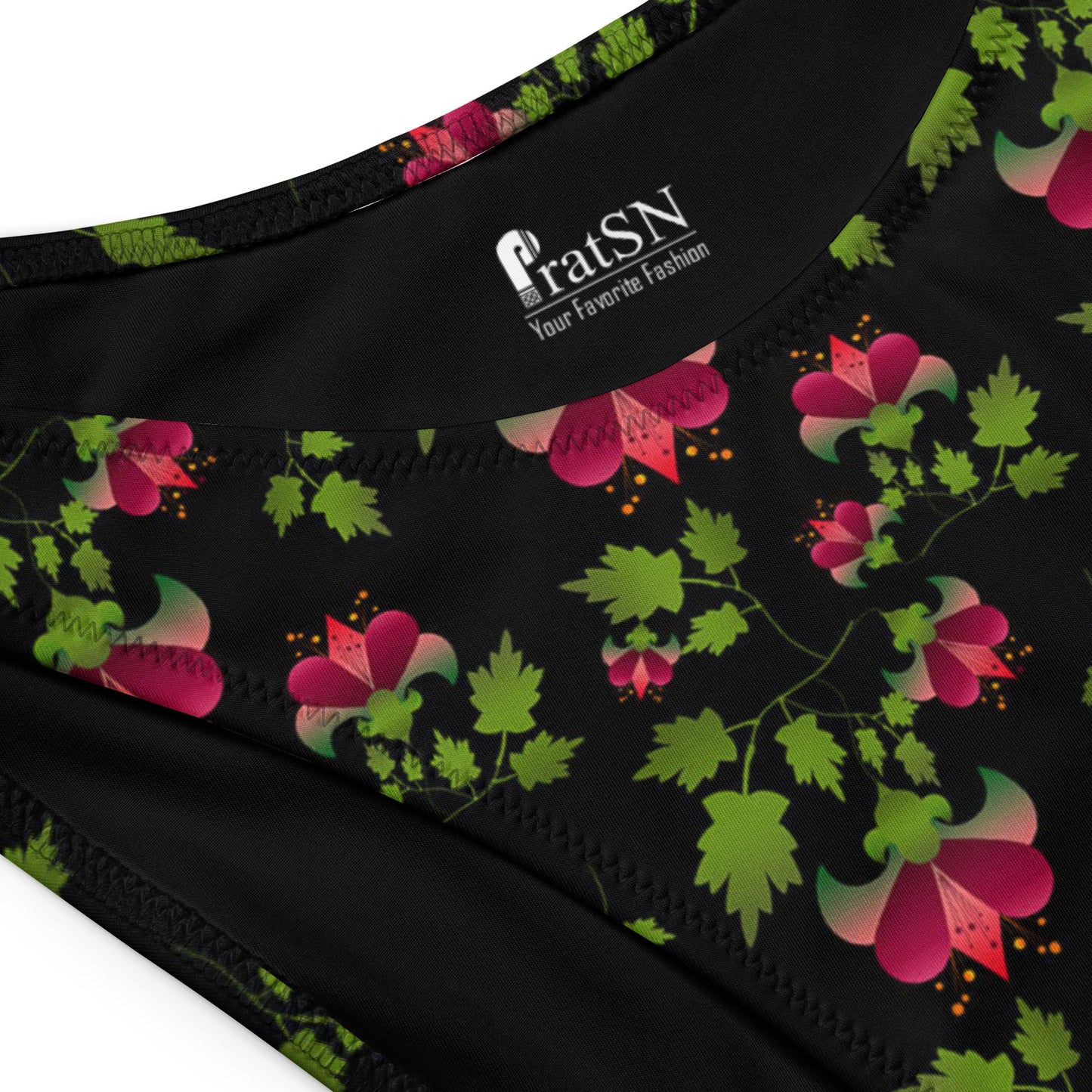 Women's bandeau bikini, Swimwear, Swimsuit, Two Piece Swimwear - PratSN